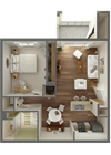 Bethel Floor Plan Bethel Floor Plan at Heritage Cove, Florida, 34997